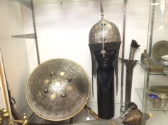 helmet and shield